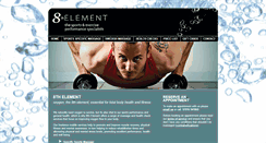 Desktop Screenshot of 8th-element.co.uk